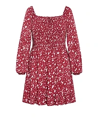 City Chic Plus Lia Print Dress