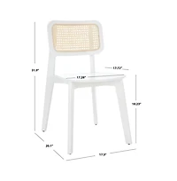Luz Cane Dining Chair (Set Of 2)