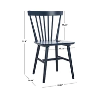 Winona Spindle Back Dining Chair (Set Of 2)