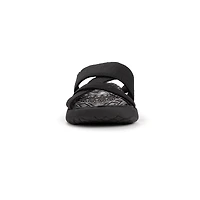 Muk Luks Women's Sassy Cross-Over Slide Sandal