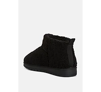 anatole fleece exterior fluffy boots