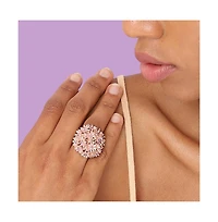 Sohi Women's Daisies Cocktail Ring