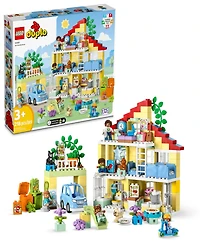Lego Duplo Town 10994 3-in-1 Family House Toy Stem Home Building Set