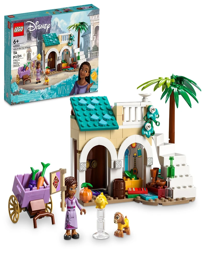 Lego Disney 43223 Princess Asha in the City of Rosas Toy Building Set