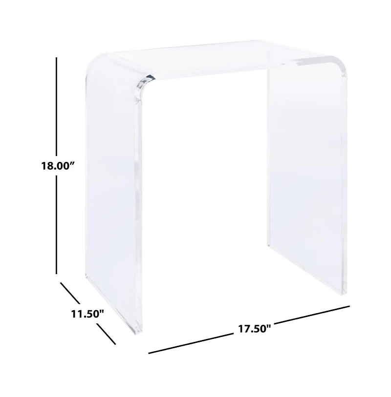 Pryor Acrylic Side Table