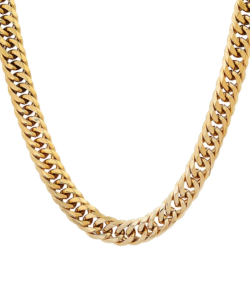 Steeltime Men's Round Link Chain 24" Necklace