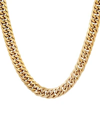 Steeltime Men's Round Link Chain 24" Necklace