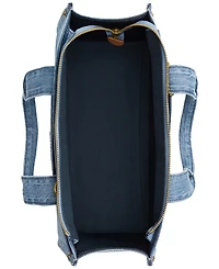 Coach Denim Cargo Tote