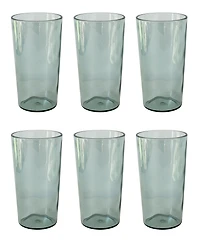 Abode Homewares Rustic Jumbo Glasses, Set of 6