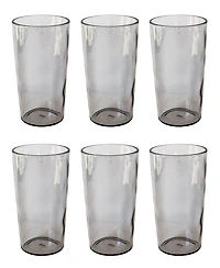 Abode Homewares Rustic Jumbo Glasses, Set of 6