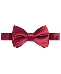 Tayion Collection Men's Crimson & Cream Solid Bow Tie