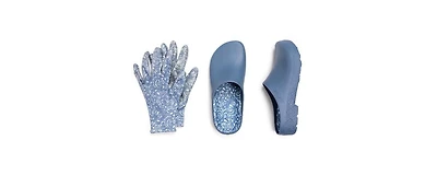Muk Luks Women's Garden Clog and Glove Set