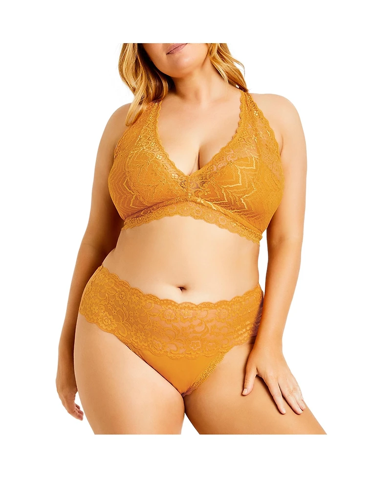 Plus Racer Back Bralette