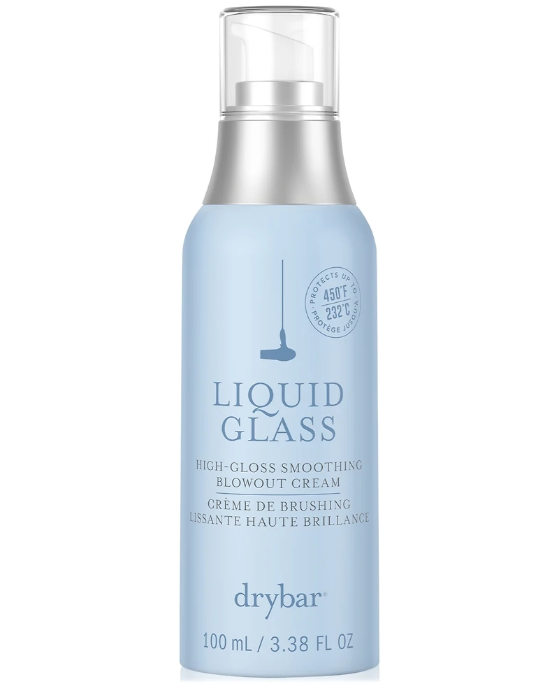Drybar Liquid Glass High-Gloss Smoothing Blowout Cream, 3.38 oz.