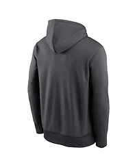 Men's Nike Anthracite Tennessee Titans vs. Baltimore Ravens 2023 London Game Pullover Hoodie