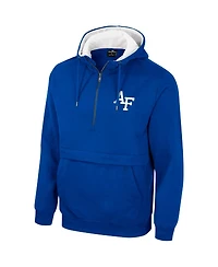 Men's Colosseum Royal Air Force Falcons Half-Zip Hoodie