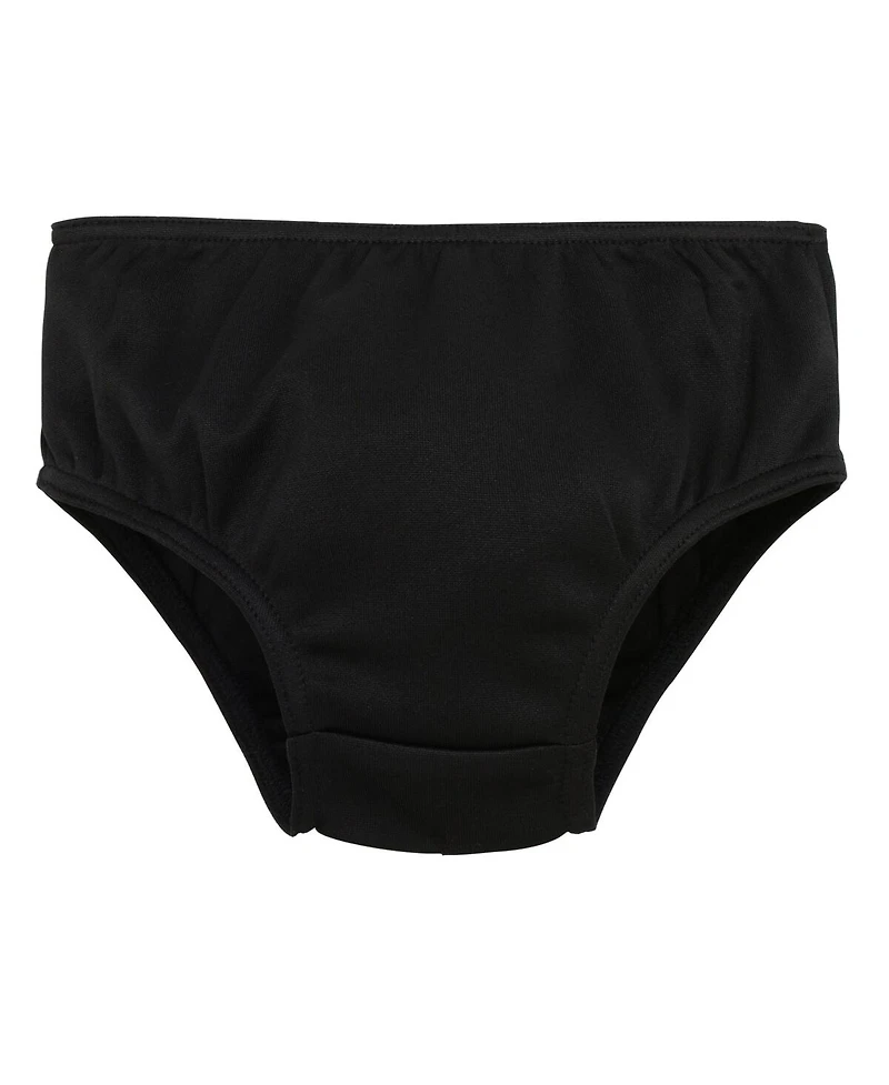Girls Toddler Black Las Vegas Raiders Cheer Captain Dress with Bloomers
