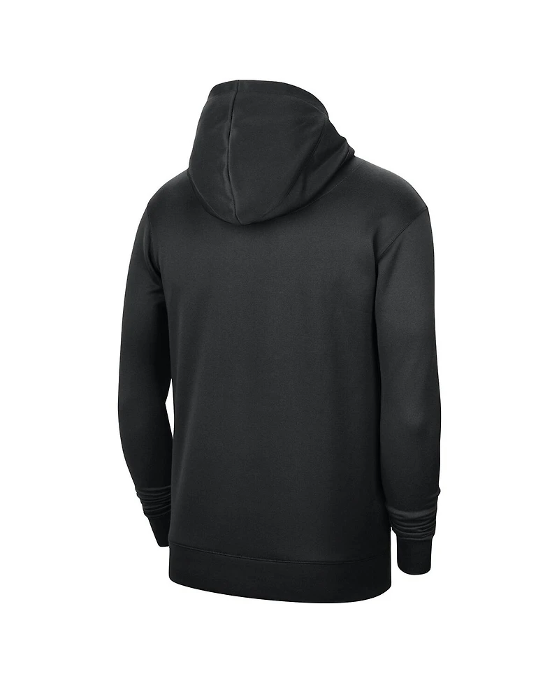 Men's and Women's Nike Black Sacramento Kings 2023/24 Performance Spotlight On-Court Practice Pullover Hoodie