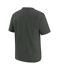 Big Boys Nike Anthracite Cincinnati Bengals 2021 Afc Champions Locker Room Trophy Collection T-shirt