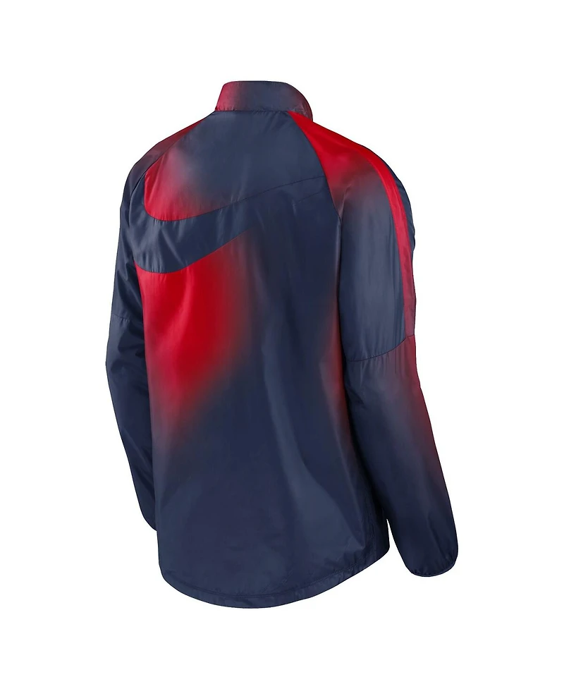 Men's Nike Navy Paris Saint-Germain 2023 Academy Awf Raglan Full-Zip Jacket