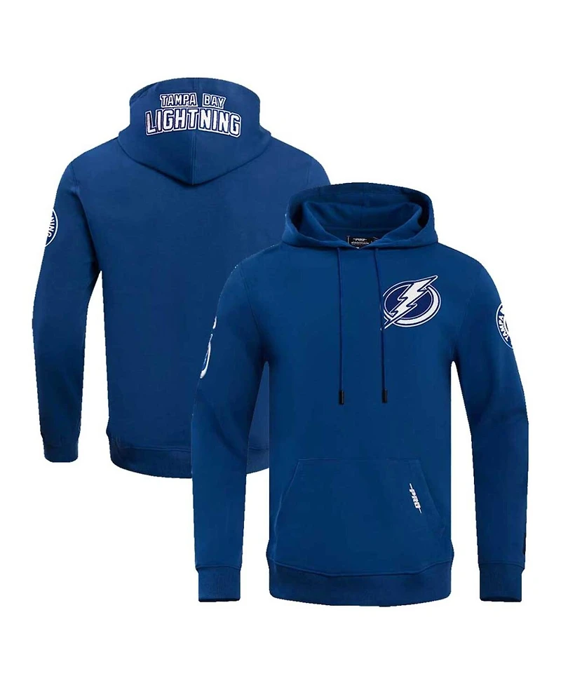 Men's Pro Standard Blue Tampa Bay Lightning Classic Pullover Hoodie