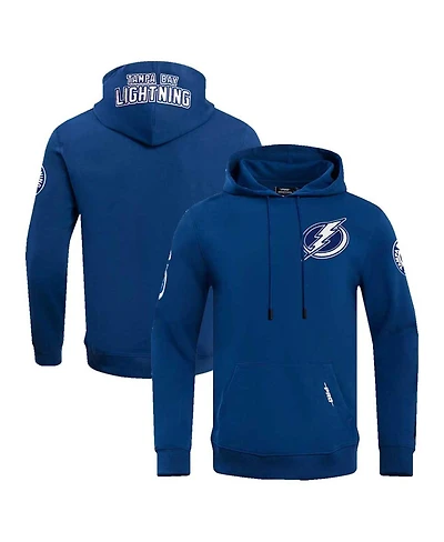 Men's Pro Standard Blue Tampa Bay Lightning Classic Pullover Hoodie