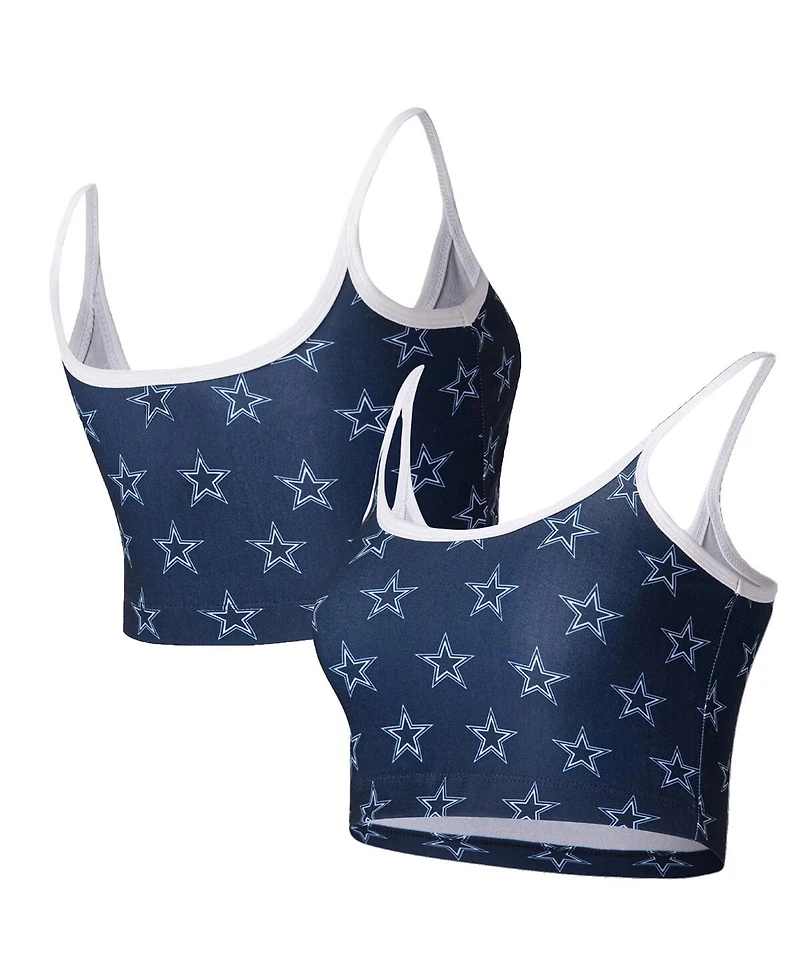 Women's Concepts Sport Navy Dallas Cowboys Gauge Lounge Bralette