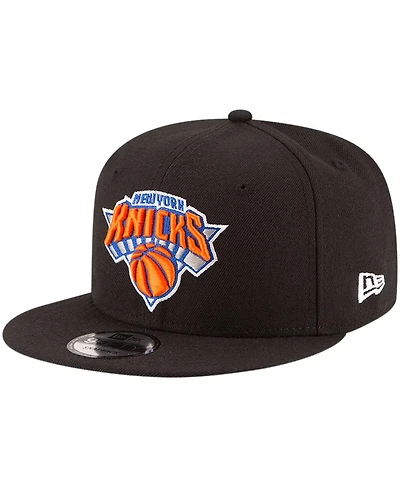 Men's New Era New York Knicks Official Team Color 9FIFTY Snapback Hat