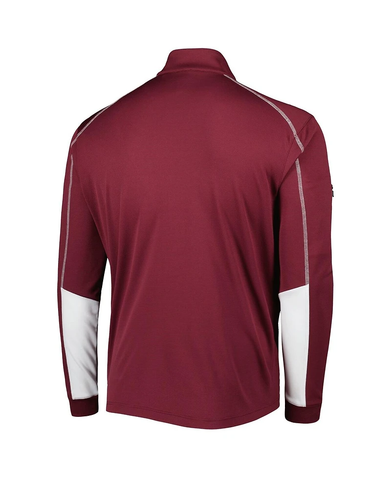 Men's Columbia Maroon Texas A&M Aggies Shotgun 2.0 Omni-Wick Quarter-Zip Jacket