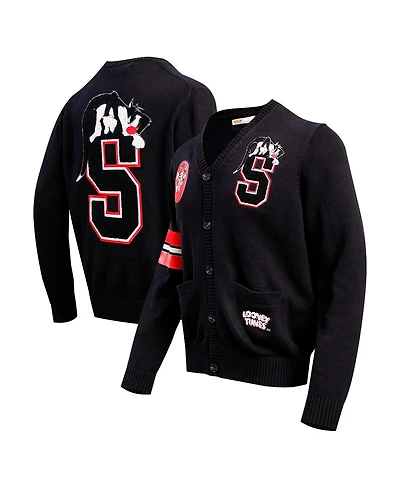 Men's Freeze Max Black Looney Tunes Sylvester Cardigan