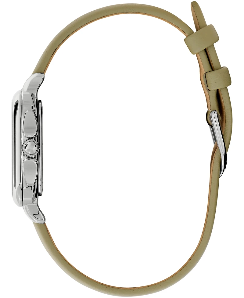 Olivia Burton Women's Grosvenor Green Leather Watch 28mm
