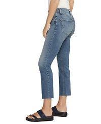 Silver Jeans Co. Women's Most Wanted Mid Rise Straight Jeans
