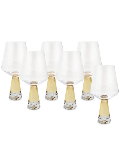 Vivience Stemmed Water Glasses, Set of 6