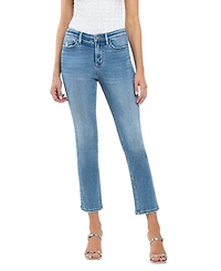 Vervet Women's High Rise Slim Straight Jeans