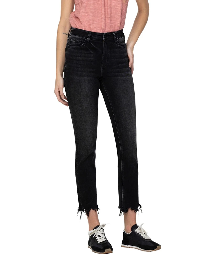 Vervet Women's High Rise Slim Straight Jeans