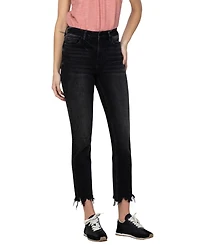 Vervet Women's High Rise Slim Straight Jeans