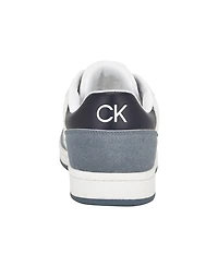 Calvin Klein Men's Landy Round Toe Lace Up Sneakers