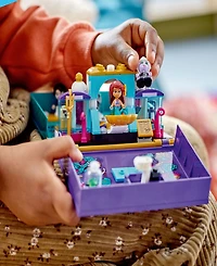 Lego Disney 43213 Princess The Little Mermaid Story Book Toy Building Set with Ariel, Prince Eric, Ursula & Sebastian Minifigures