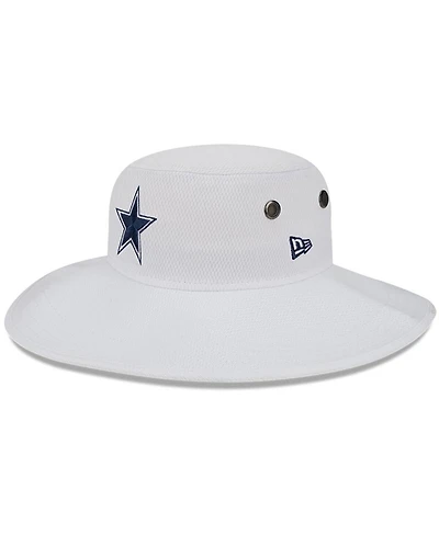 Men's New Era White Dallas Cowboys 2023 Nfl Training Camp Panama Bucket Hat