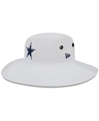 Men's New Era White Dallas Cowboys 2023 Nfl Training Camp Panama Bucket Hat