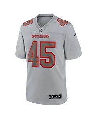 Men's Nike Devin White Gray Tampa Bay Buccaneers Atmosphere Fashion Game Jersey