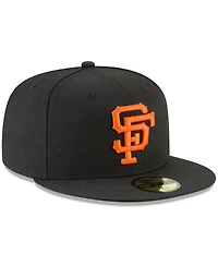 Men's New Era Black San Francisco Giants Cooperstown Collection Wool 59FIFTY Fitted Hat