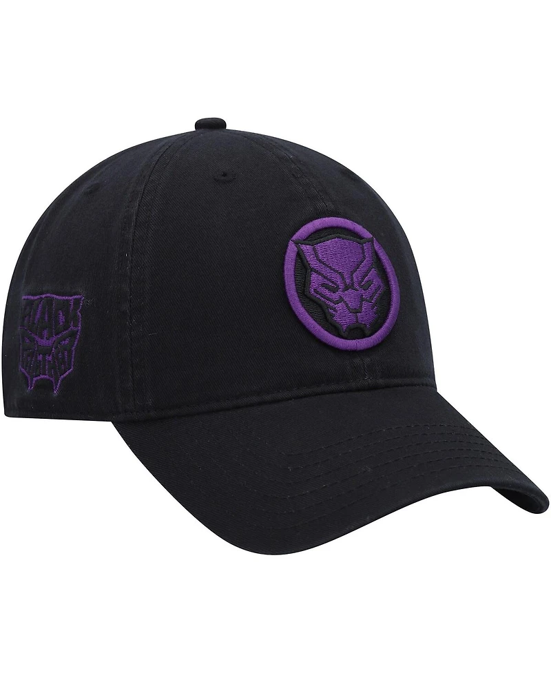 Men's Marvel Black Black Panther Dad Adjustable Hat