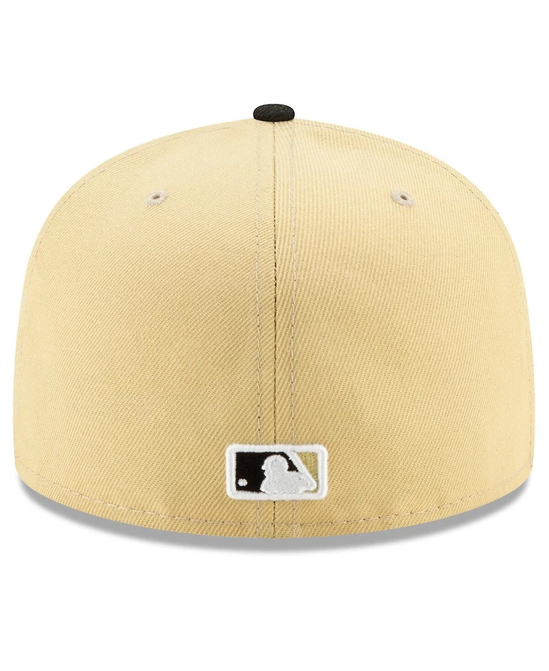 Men's New Era Sand, Black Arizona Diamondbacks 2021 City Connect 59FIFTY Fitted Hat
