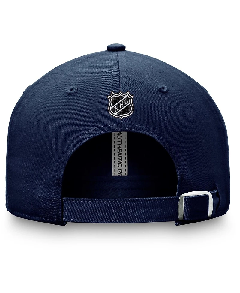 Men's Fanatics Deep Sea Blue Seattle Kraken Authentic Pro Rink Adjustable Hat