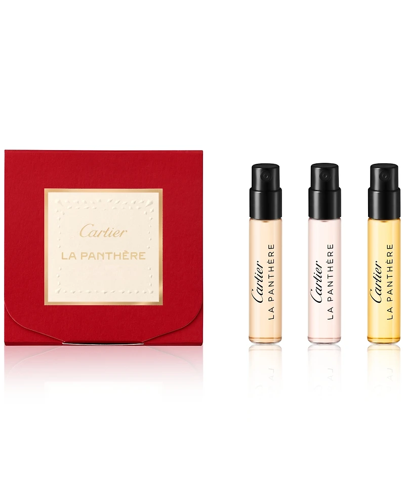 Free La Panthere discovery set with any $100 Cartier Fragrance Purchase