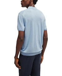 Boss by Hugo Men's Zip-Neck Polo Sweater