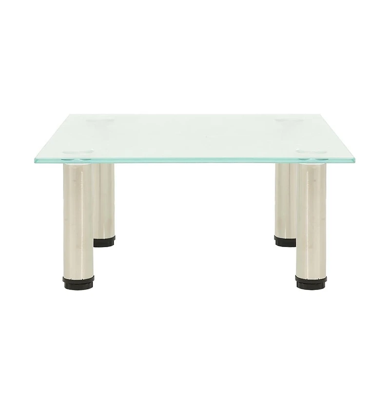 Tv Stand Frosted 15.7"x13.8"x6.7" Tempered Glass