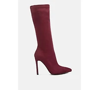 Playdate High Heeled Calf Boots