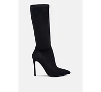 Playdate High Heeled Calf Boots